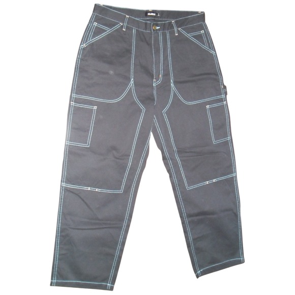 Urban Outfitters XLARGE Double Knee Carpenter Pants Contrast Stitch Utility 38 - Picture 1 of 14